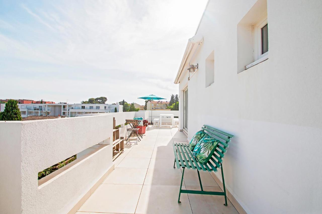 Duplex Toit Terrasse Vue Panoramique Apartment Монпелие Екстериор снимка